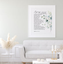 Load image into Gallery viewer, Ephesians 3:16-21 I Pray Printables, Greenery Scripture