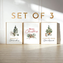 Load image into Gallery viewer, Immanuel Set of 3 Printables, Christmas Scripture