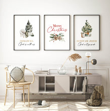 Load image into Gallery viewer, Immanuel Set of 3 Printables, Christmas Scripture
