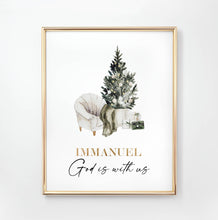 Load image into Gallery viewer, Immanuel Set of 3 Printables, Christmas Scripture