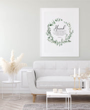 Load image into Gallery viewer, Isaiah 54:10 Hesed Printables, Greenery Scripture