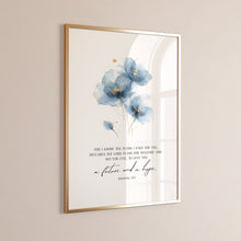Load image into Gallery viewer, Jeremiah 29:11 A Future And A Hope Printables, Floral Scripture