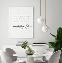 Load image into Gallery viewer, John 3:16 KJV Everlasting Life Printables, Modern Scripture