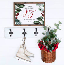 Load image into Gallery viewer, Luke 2:10 Joy Printables, Christmas Scripture