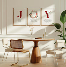 Load image into Gallery viewer, Romans 15:13 JOY Set of 3 Printables, Christmas Scripture