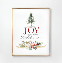 Load image into Gallery viewer, Joy To The World The Lord Is Come Printables, Christmas Scripture