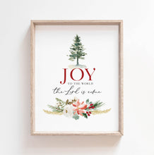 Load image into Gallery viewer, Joy To The World The Lord Is Come Printables, Christmas Scripture
