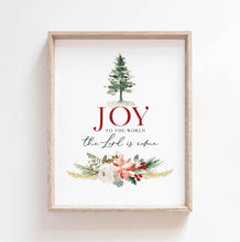 Load image into Gallery viewer, Joy To The World The Lord Is Come Printables, Christmas Scripture