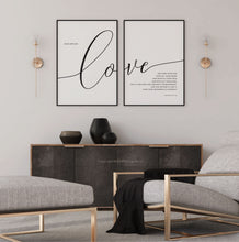 Load image into Gallery viewer, Matthew 22:37-39 Love the Lord Set of 2 Printables, Modern Scripture