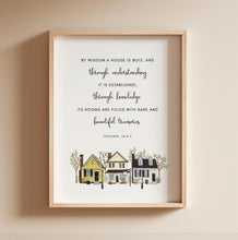 Load image into Gallery viewer, Proverbs 24:3-4 By Wisdom Printables, Scripture Colors In Nature