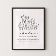 Load image into Gallery viewer, Deuteronomy 6:4-5 Shema Hesed Shalom Set of 3 Printables, Modern Scripture