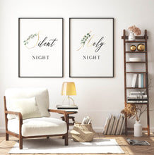 Load image into Gallery viewer, Silent Night Holy Night Set of 2 Printables, Christmas Scripture
