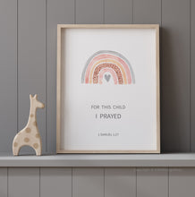 Load image into Gallery viewer, Set of 4 Joshua 1:9, Psalm 139:4 Nursery Printables, Scripture Colors In Nature