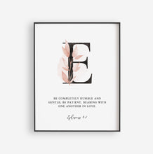 Load image into Gallery viewer, 1 John 4:16 LOVE Set of 4 Printables, Greenery Scripture