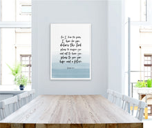 Load image into Gallery viewer, Jeremiah 29:11 For I Know The Plans Printables, Scripture Colors In Nature