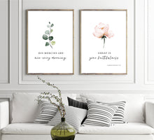 Load image into Gallery viewer, Lamentations 3:23 New Every Morning Printables, Floral Scripture