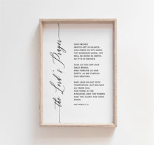 Load image into Gallery viewer, The Lord's Prayer Matthew 6:9-13 Printables, Modern Scripture