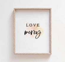 Load image into Gallery viewer, Micah 6:8 set of 3 Printables, Scripture Colors In Nature