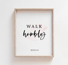 Load image into Gallery viewer, Micah 6:8 set of 3 Printables, Scripture Colors In Nature