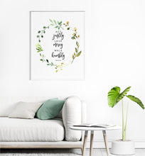 Load image into Gallery viewer, Micah 6:8 Act Justly Printables, Greenery Scripture