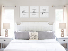 Load image into Gallery viewer, Numbers 6:24-26 The Lord Bless You Set of 3 Printables, Modern Scripture