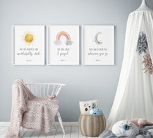 Load image into Gallery viewer, Samuel 1:27 I Prayed Nursery Art Print, Scripture Colors In Nature