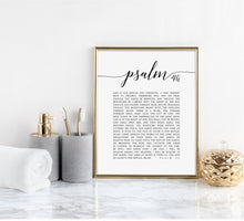 Load image into Gallery viewer, Psalm 91 My Refuge My Fortress Printables, Modern Scripture