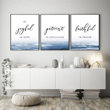 Load image into Gallery viewer, Romans 12:12 Be Joyful In Hope Set of 3 Printables, Scripture Colors In Nature
