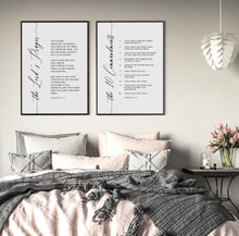 Load image into Gallery viewer, The 10 Commandments, The Lord's Prayer Printables, Modern Scripture