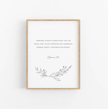 Load image into Gallery viewer, Colossians 3:12-14 Set of 3 Printables, Modern Scripture