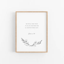 Load image into Gallery viewer, Colossians 3:12-14 Set of 3 Printables, Modern Scripture