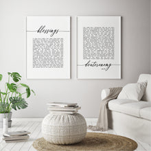 Load image into Gallery viewer, Deuteronomy 28:1-14 Blessings Set of 2 Printables, Modern Scripture