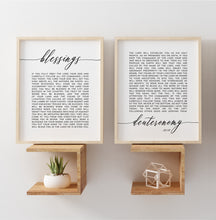 Load image into Gallery viewer, Deuteronomy 28:1-14 Blessings Set of 2 Printables, Modern Scripture