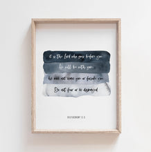 Load image into Gallery viewer, Deuteronomy 31:8 Do Not Fear Printables, Scripture Colors In Nature