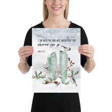 Load image into Gallery viewer, Genesis 28:15 Wherever You Go Art Print, Scripture Colors In Nature