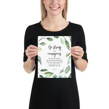 Load image into Gallery viewer, Joshua 1:9 Be Strong And Courageous Art Print 8x10
