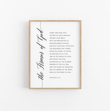 Load image into Gallery viewer, Ephesians 6:14-17 The Armor Of God Printables, Modern Scripture
