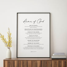 Load image into Gallery viewer, Ephesians 6:14-18 Armor Of God Printables, Modern Scripture