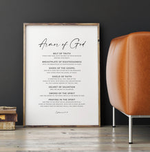 Load image into Gallery viewer, Ephesians 6:14-18 Armor Of God Printables, Modern Scripture