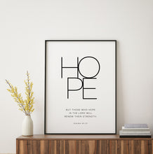 Load image into Gallery viewer, Faith Hope Love a Set of 3 Minimalist Printables, Modern Scripture