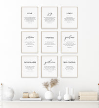 Load image into Gallery viewer, Fruit of the Spirit, Galatians 5:22 Printables, Modern Scripture