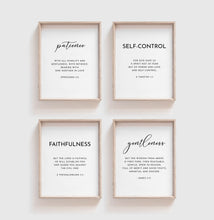 Load image into Gallery viewer, Fruit of the Spirit, Galatians 5:22 Printables, Modern Scripture