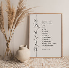 Load image into Gallery viewer, Galatians 5:22-23 ESV Fruit Of The Spirit Printables, Modern Scripture