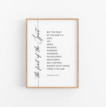 Load image into Gallery viewer, Galatians 5:22-23 ESV Fruit Of The Spirit Printables, Modern Scripture
