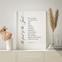 Load image into Gallery viewer, Galatians 5:22-23 ESV Fruit Of The Spirit Printables, Modern Scripture