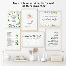 Load image into Gallery viewer, Philippians 4:8 Whatever is True Printables, Greenery Scripture