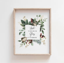 Load image into Gallery viewer, Glory To The Newborn King Printables, Christmas Scripture