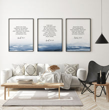 Load image into Gallery viewer, Isaiah 41:10 Fear Not Set of 3 Printables, Scripture Colors In Nature