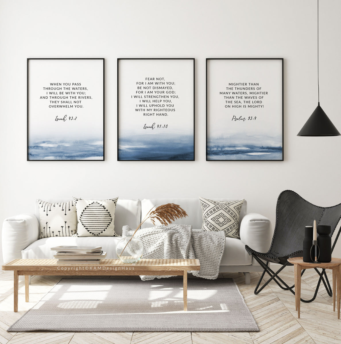 Isaiah 41:10 Fear Not Set of 3 Printables, Scripture Colors In Nature ...