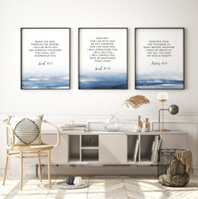 Load image into Gallery viewer, Isaiah 41:10 Fear Not Set of 3 Printables, Scripture Colors In Nature